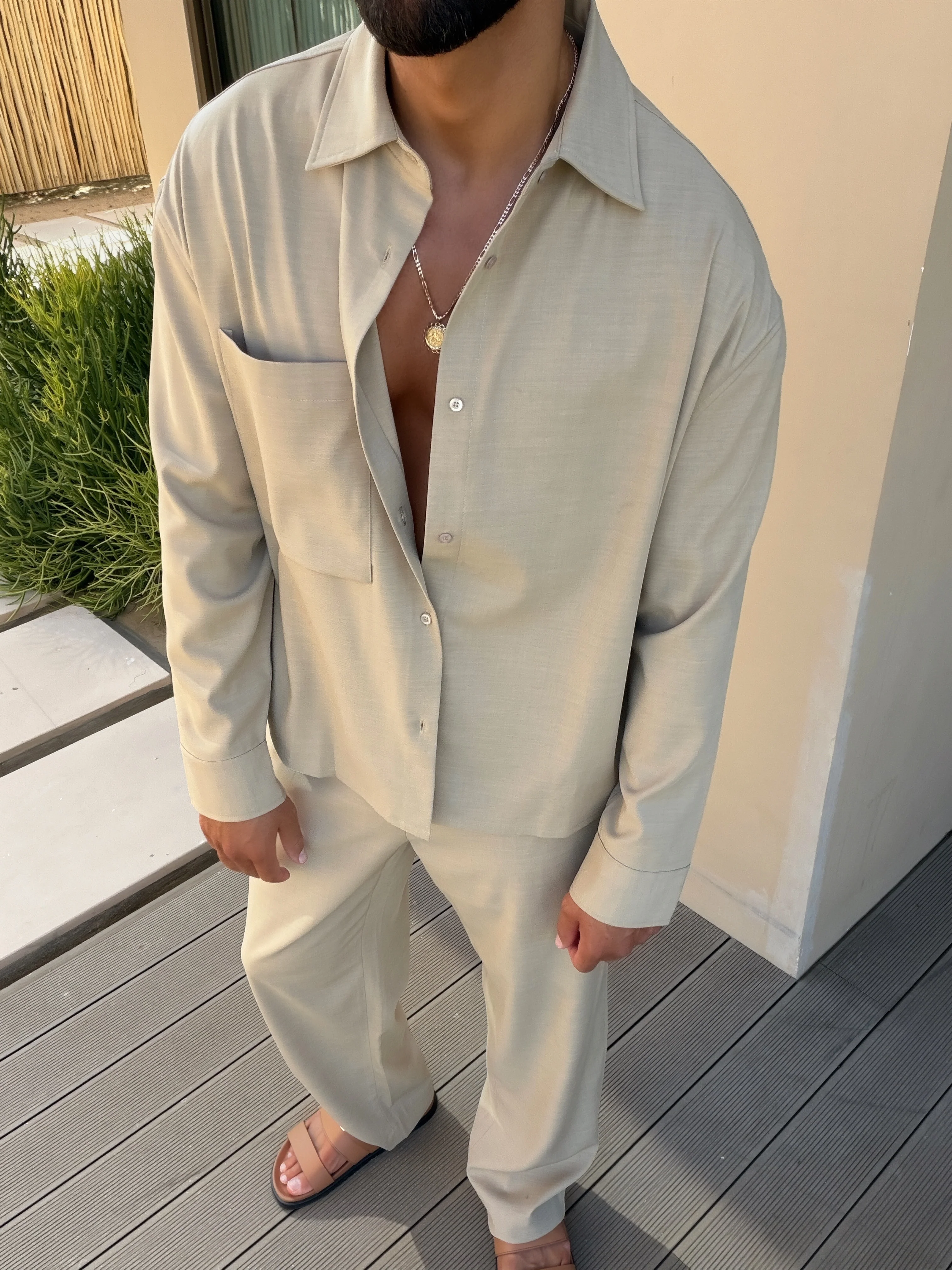 ANDRÉ SHIRT KHAKI - Image 4